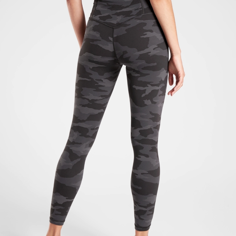 Athleta Elation Camo 7/8 tight